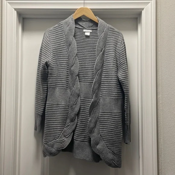 VENUS Sweaters Venus Cable Knit Cardigan Size Large Poshmark